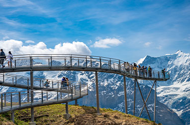 アルプス展望体験