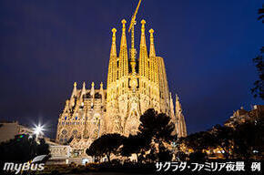 サグラダ・ファミリア 夜景