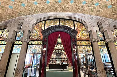 世界遺産「カタルーニャ音楽堂」