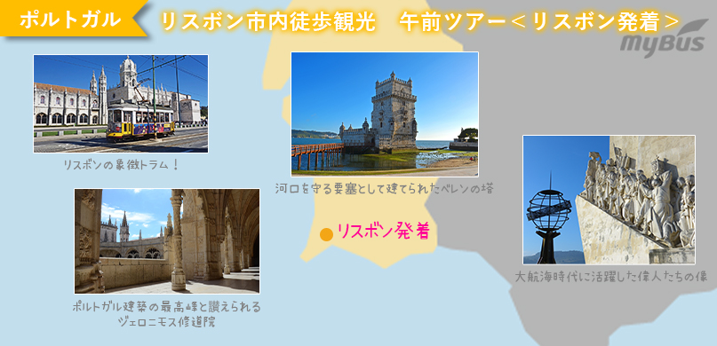 ツアー行程地図