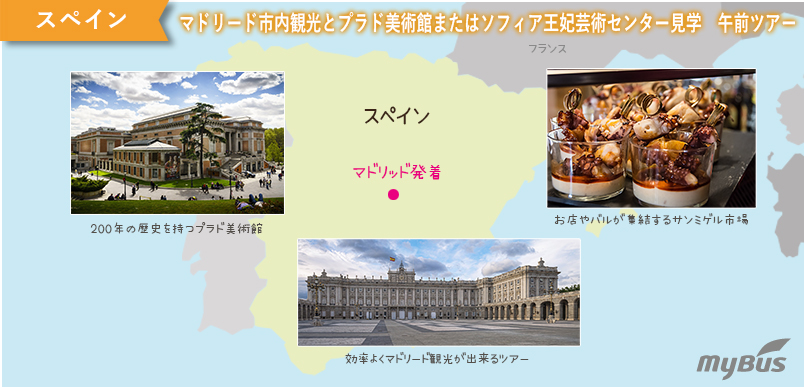 ツアー行程地図