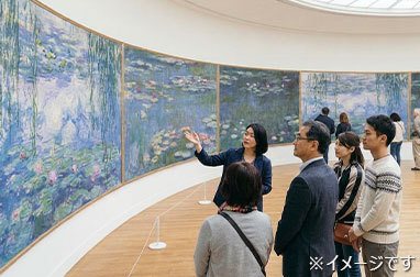 日本語公認ガイドと楽しむオランジュリー美術館