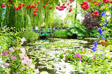 【美しいフランスの村】モネの家と庭園・印象派の世界ジベルニー半日観光ツアー