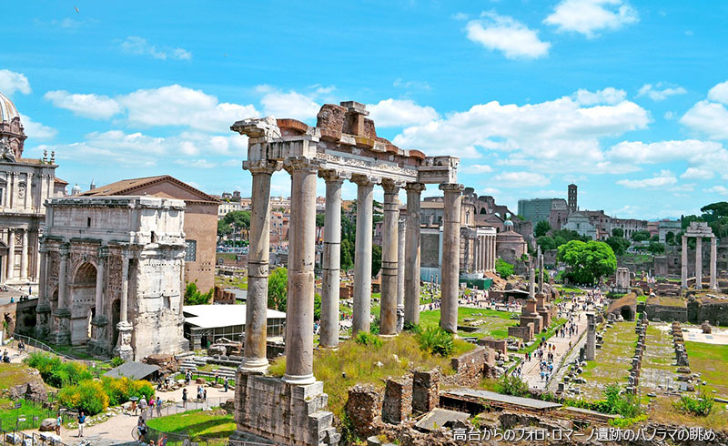 世界遺産コロッセオ・フォロ・ロマーノ入場チケット付き｜選べる午前